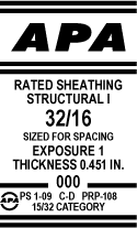 Structural I Rated Sheathing